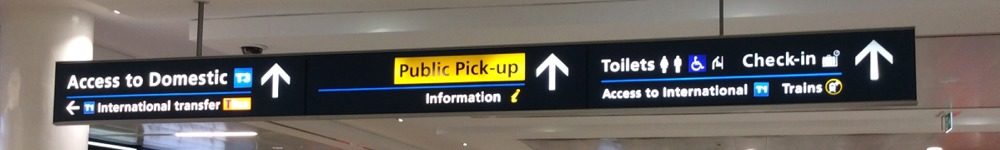 MissE. 2018. Airport signage. CC BY-NC-ND 3.0 AU licence.